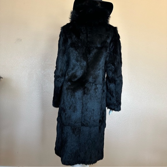 Authentic Theory Raccoon Rabbit Reversible Fur Coat - Picture 4 of 14